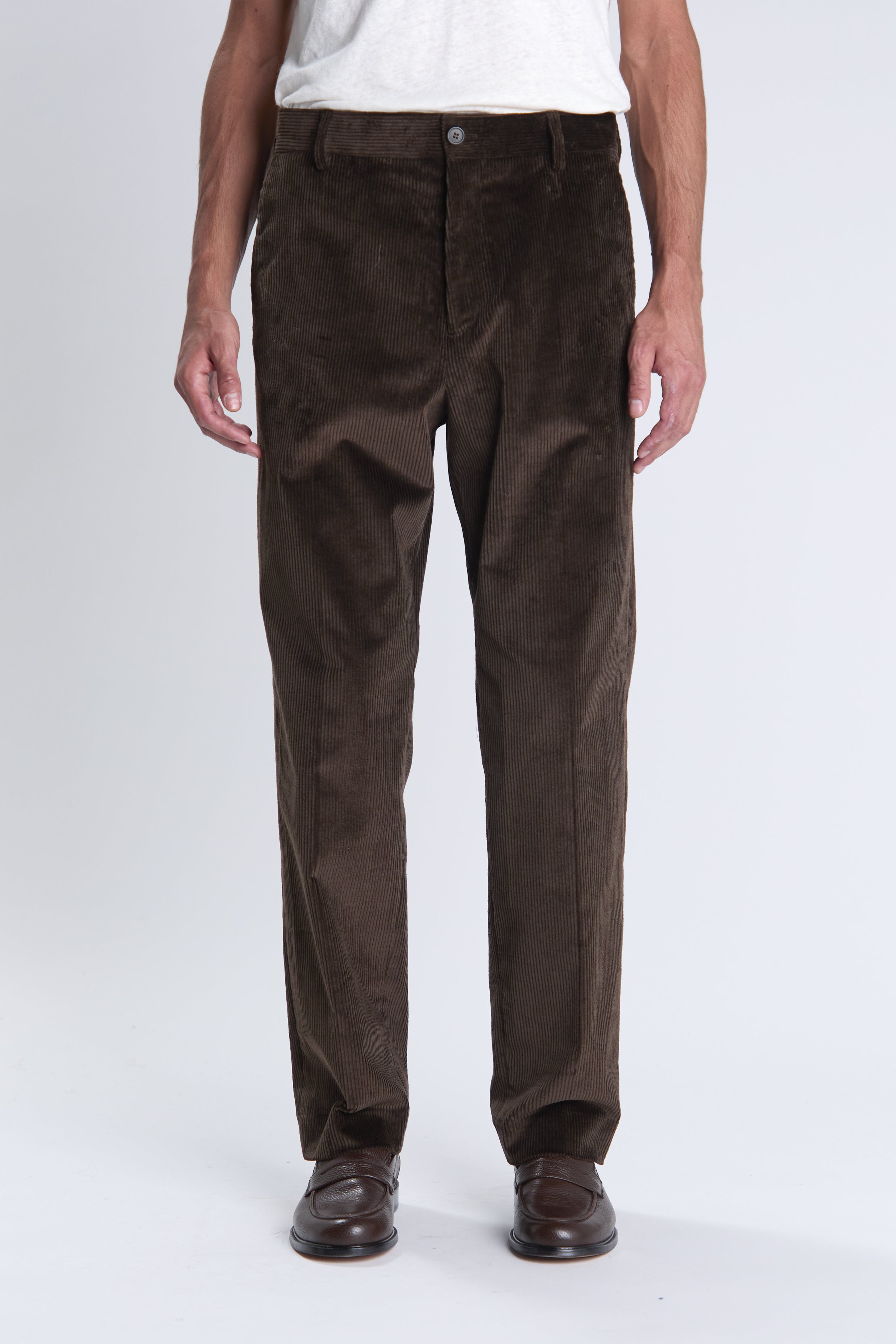 Pantalon Belleville marron