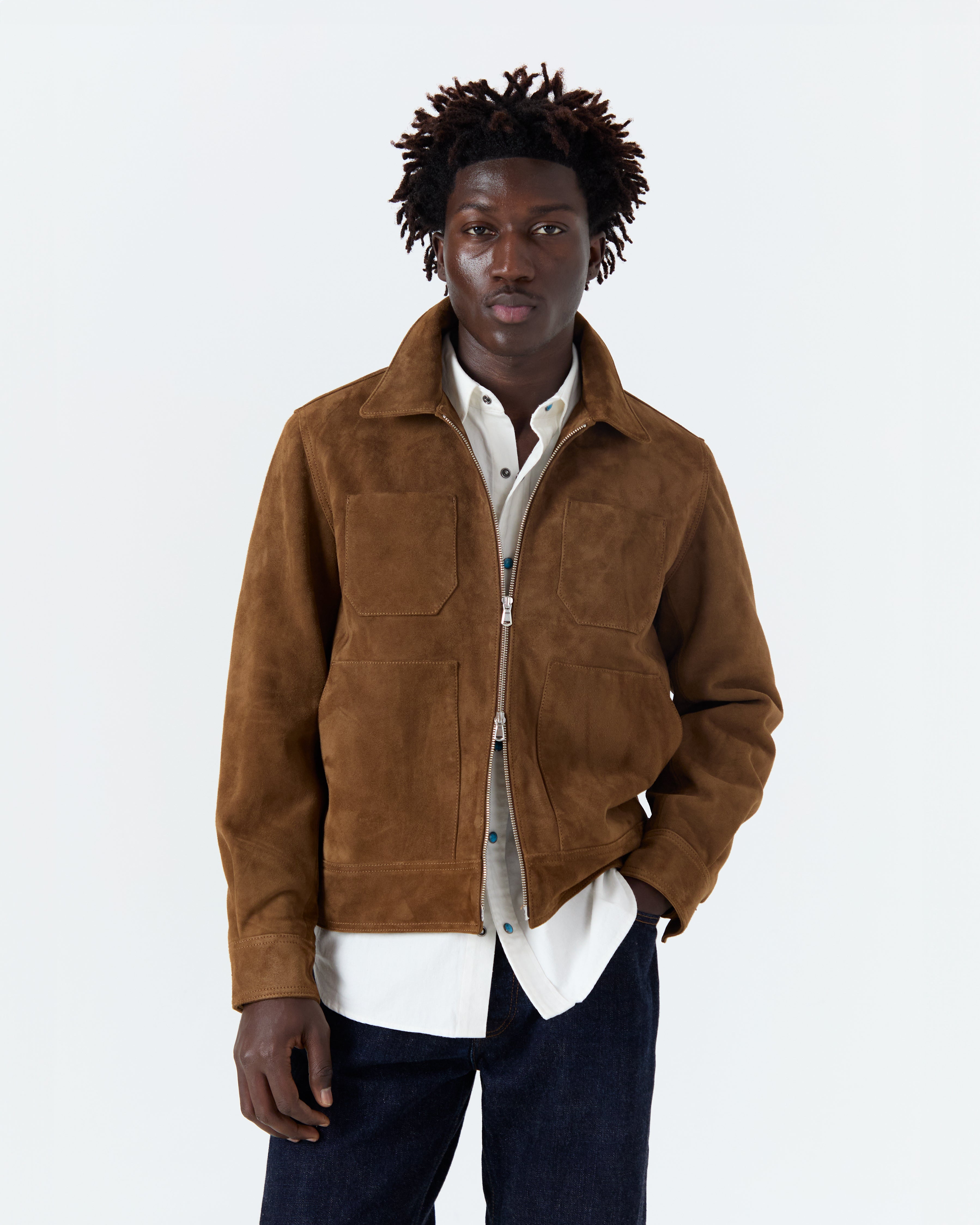 Tucson jacket in tobacco
