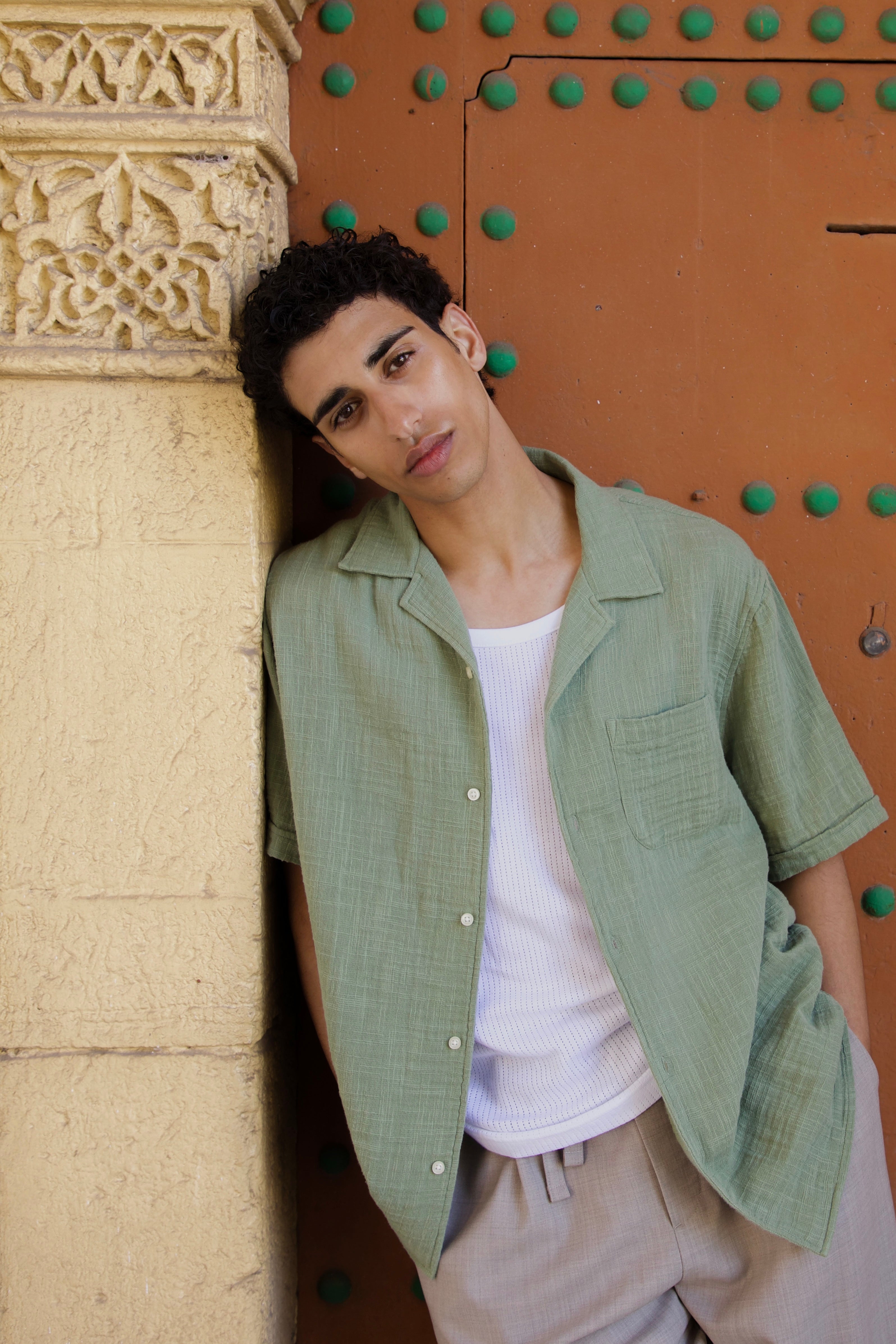 Chemise Bidart vert