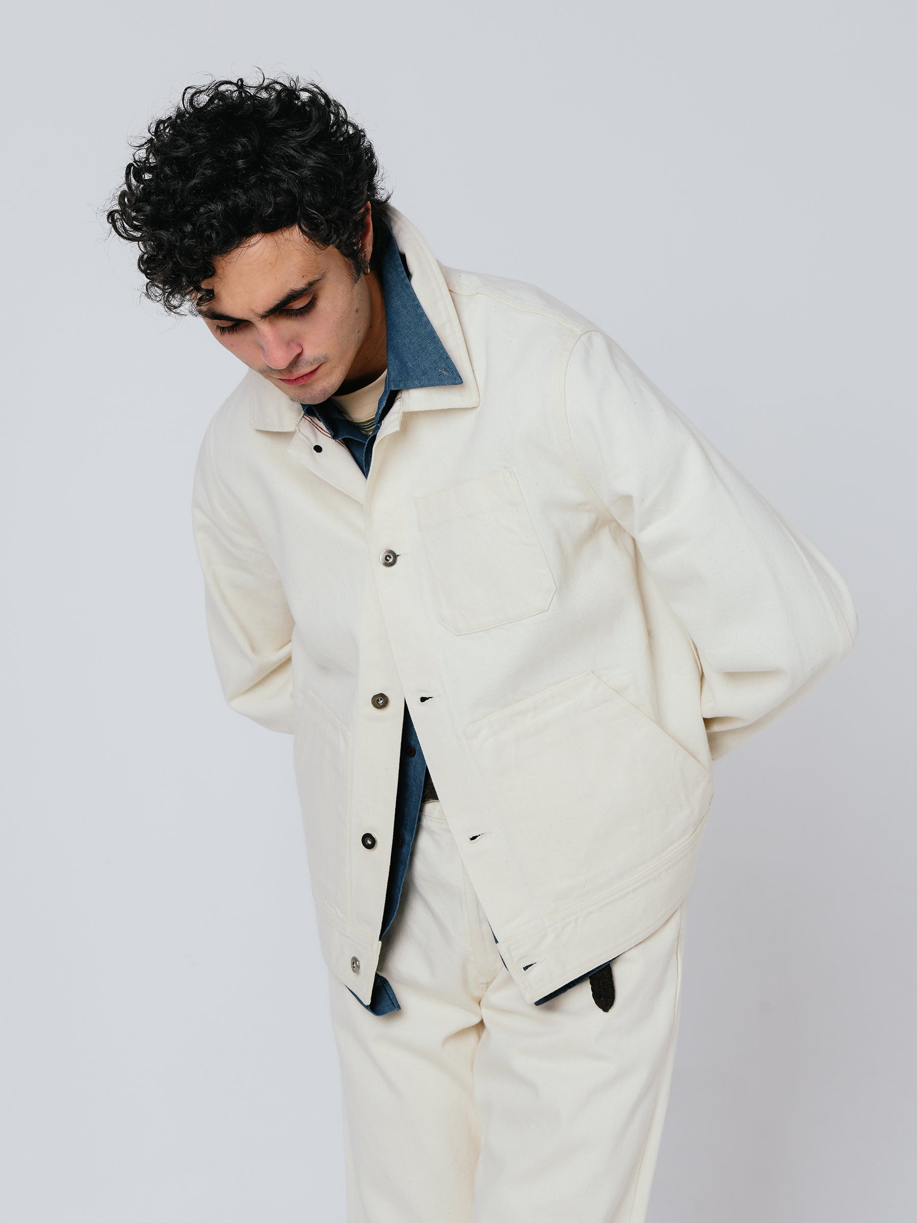 Veste Bergame écru