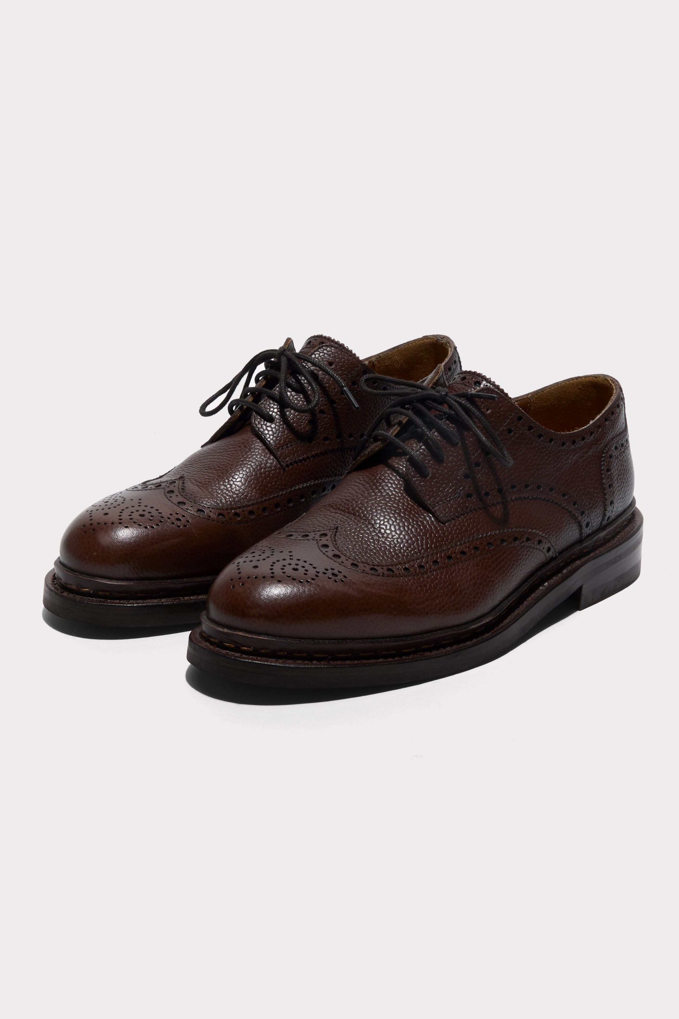 Chester derby brogue in brown