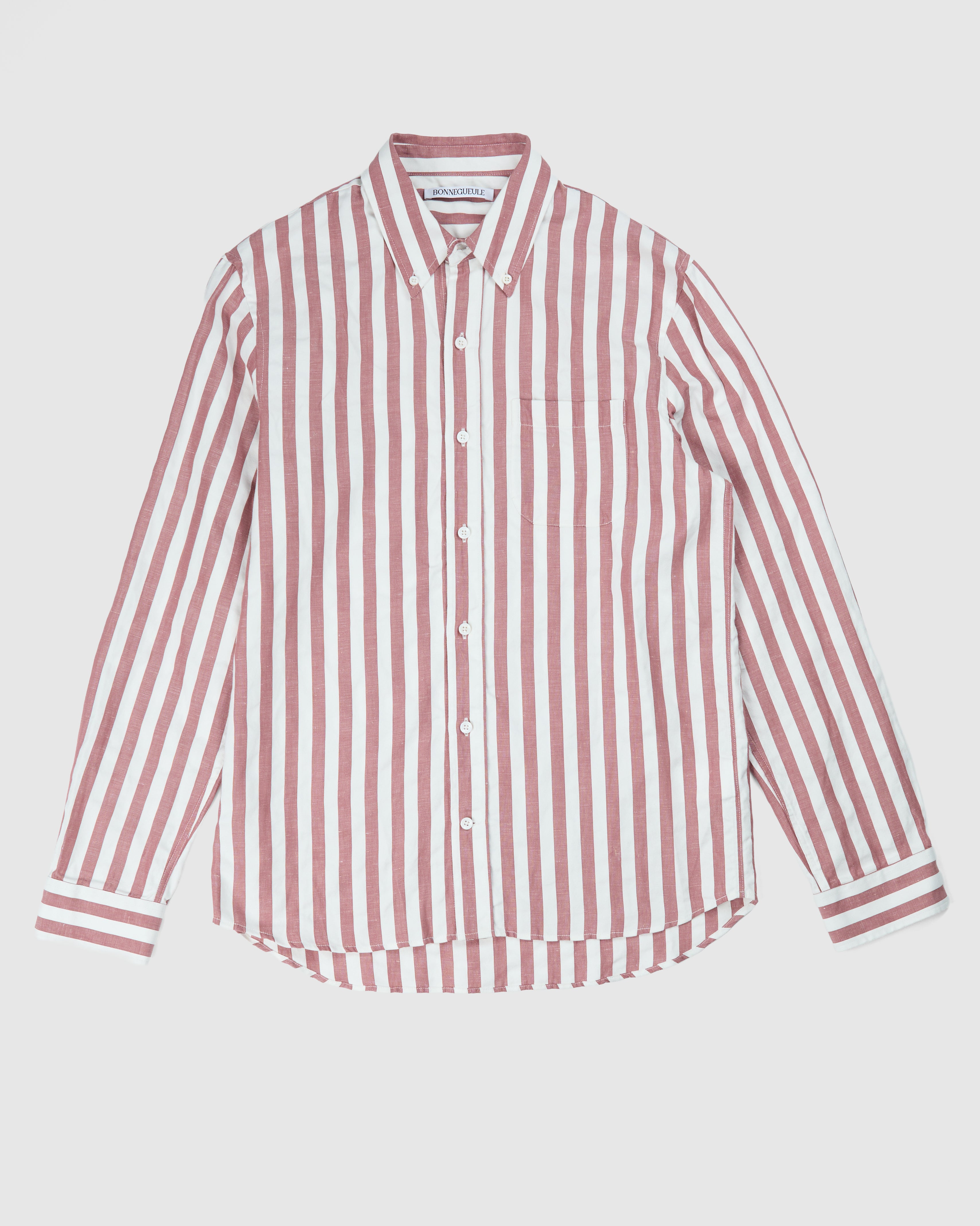 Calvi shirt in red and white