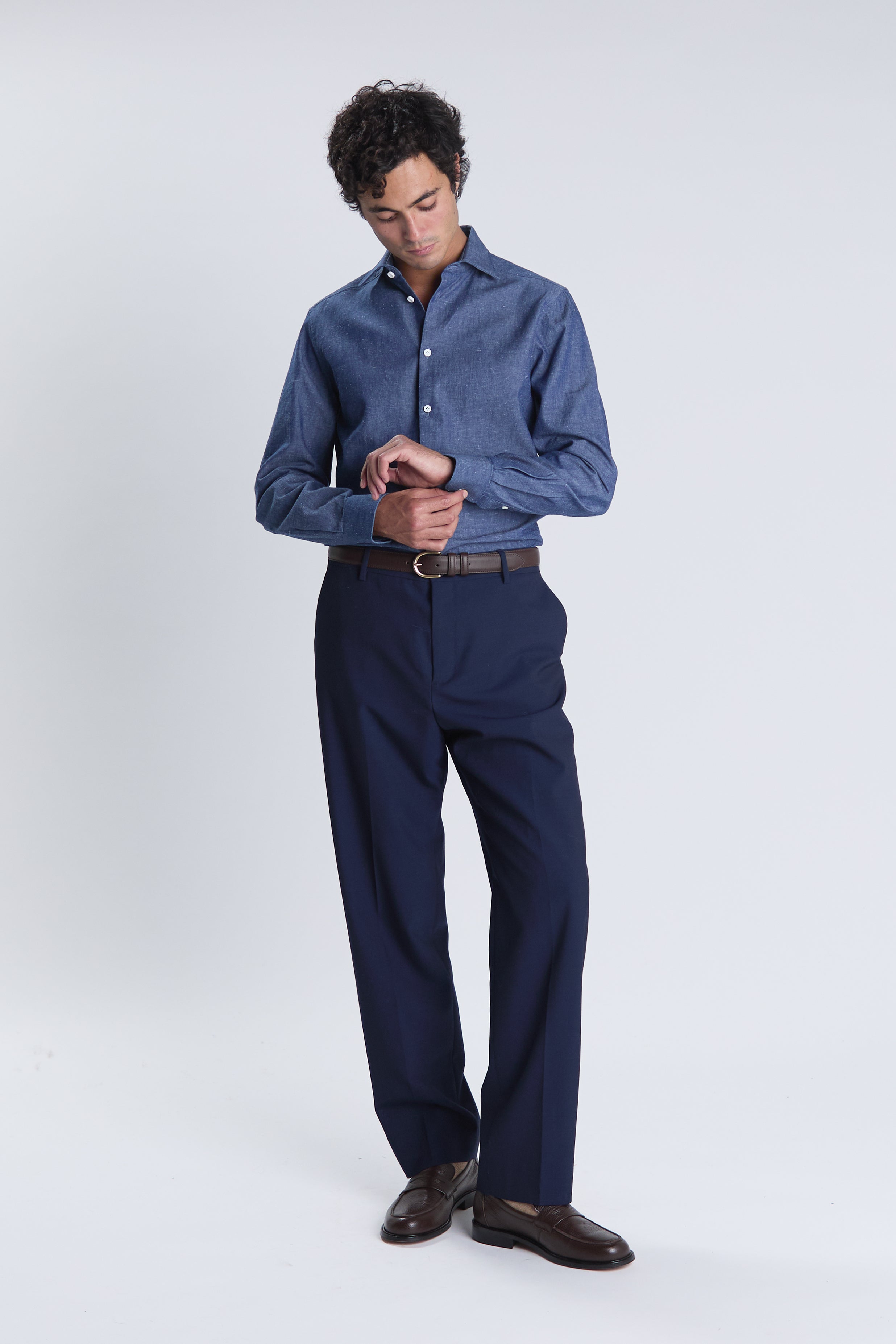 Chemise Volpaia chambray