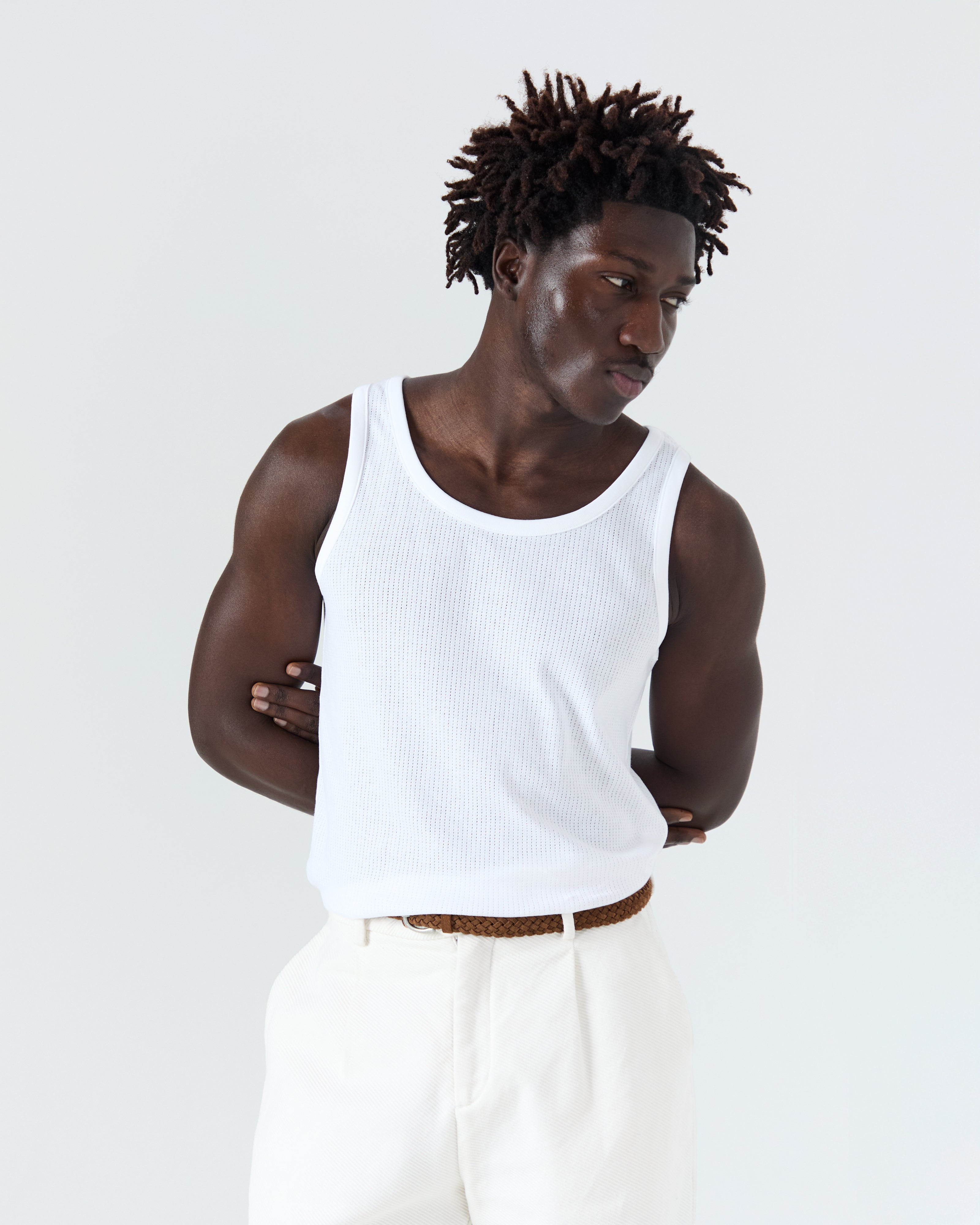 Halles tank top in white