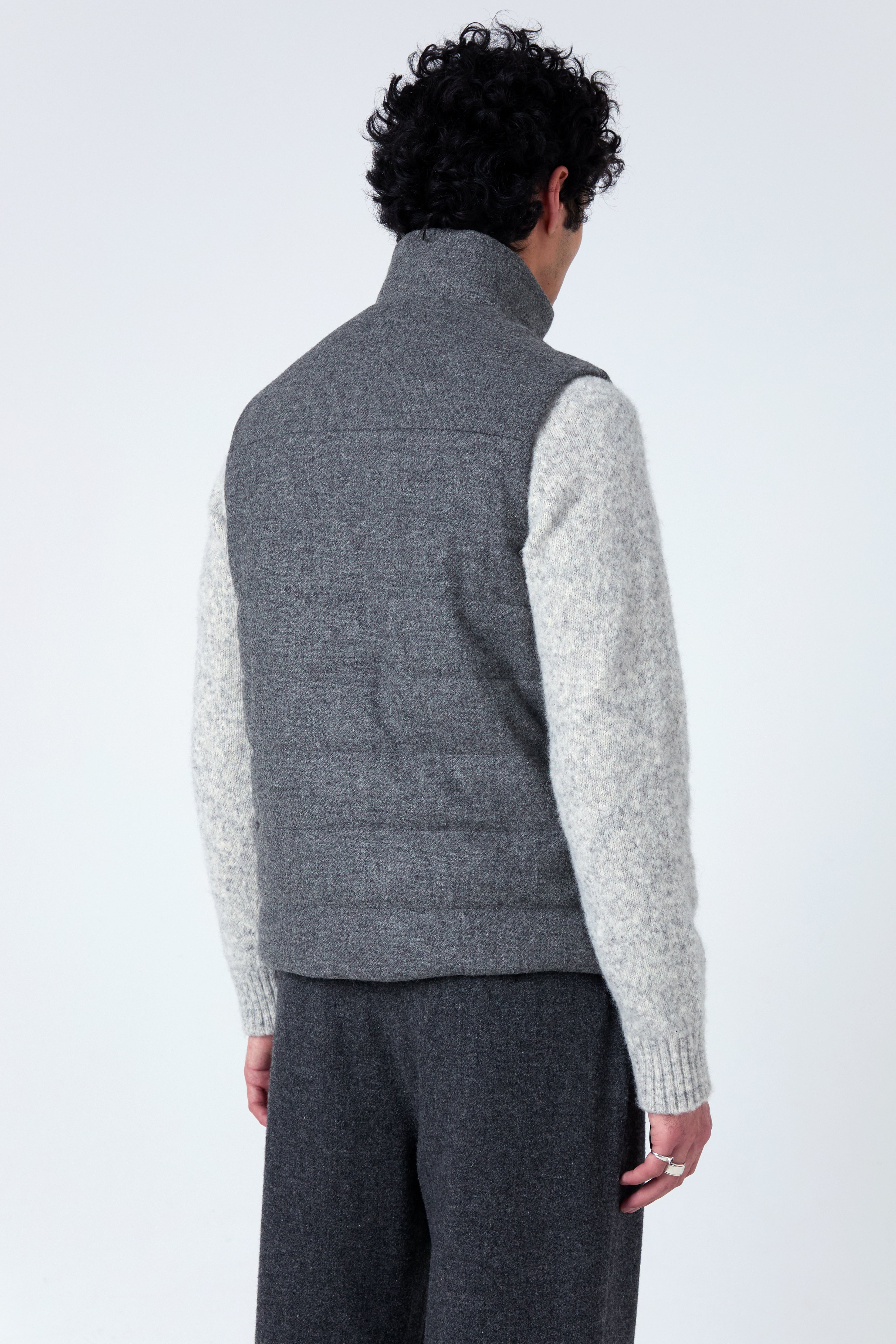 Gilet sans manches Kielce gris