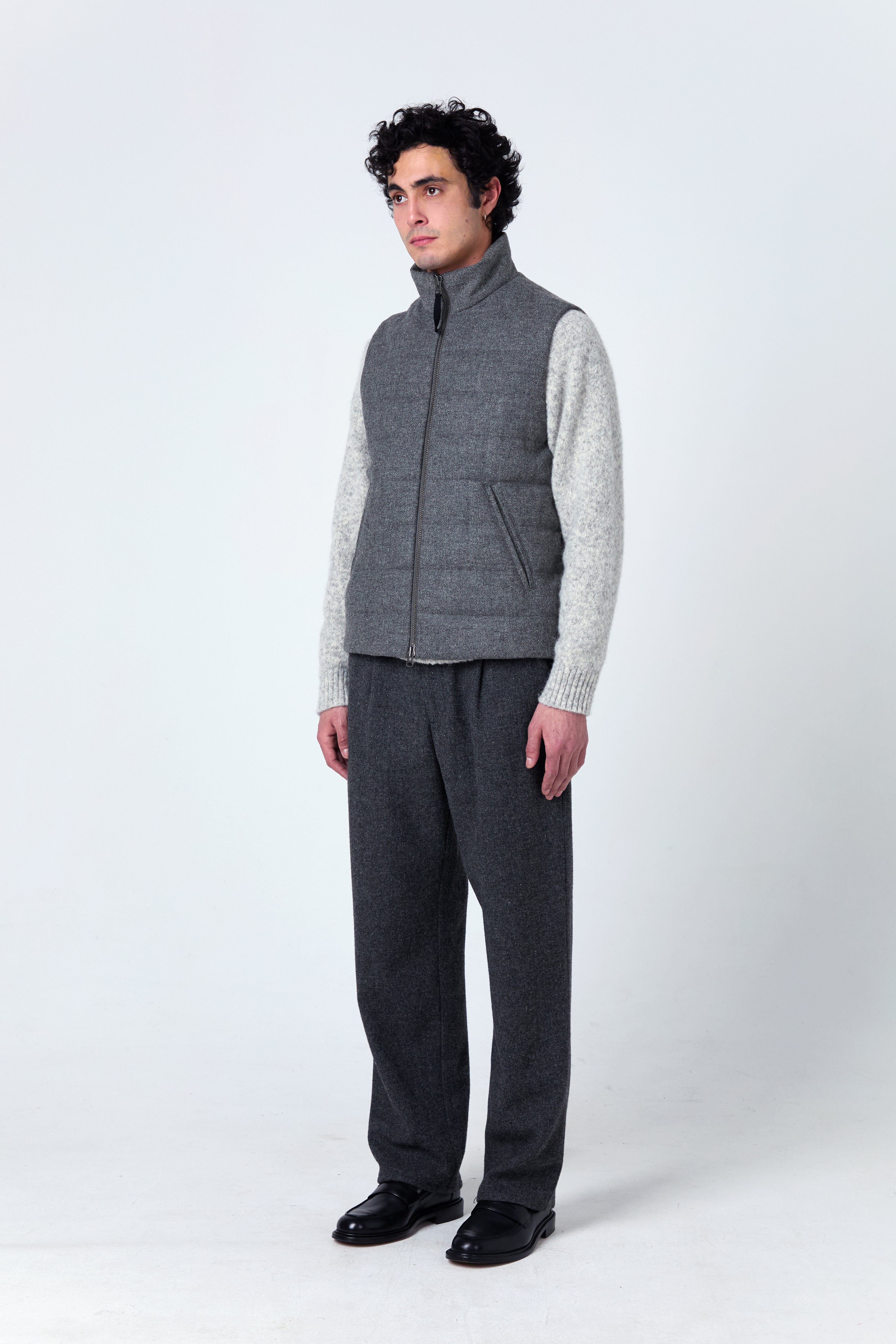 Gilet sans manches Kielce gris