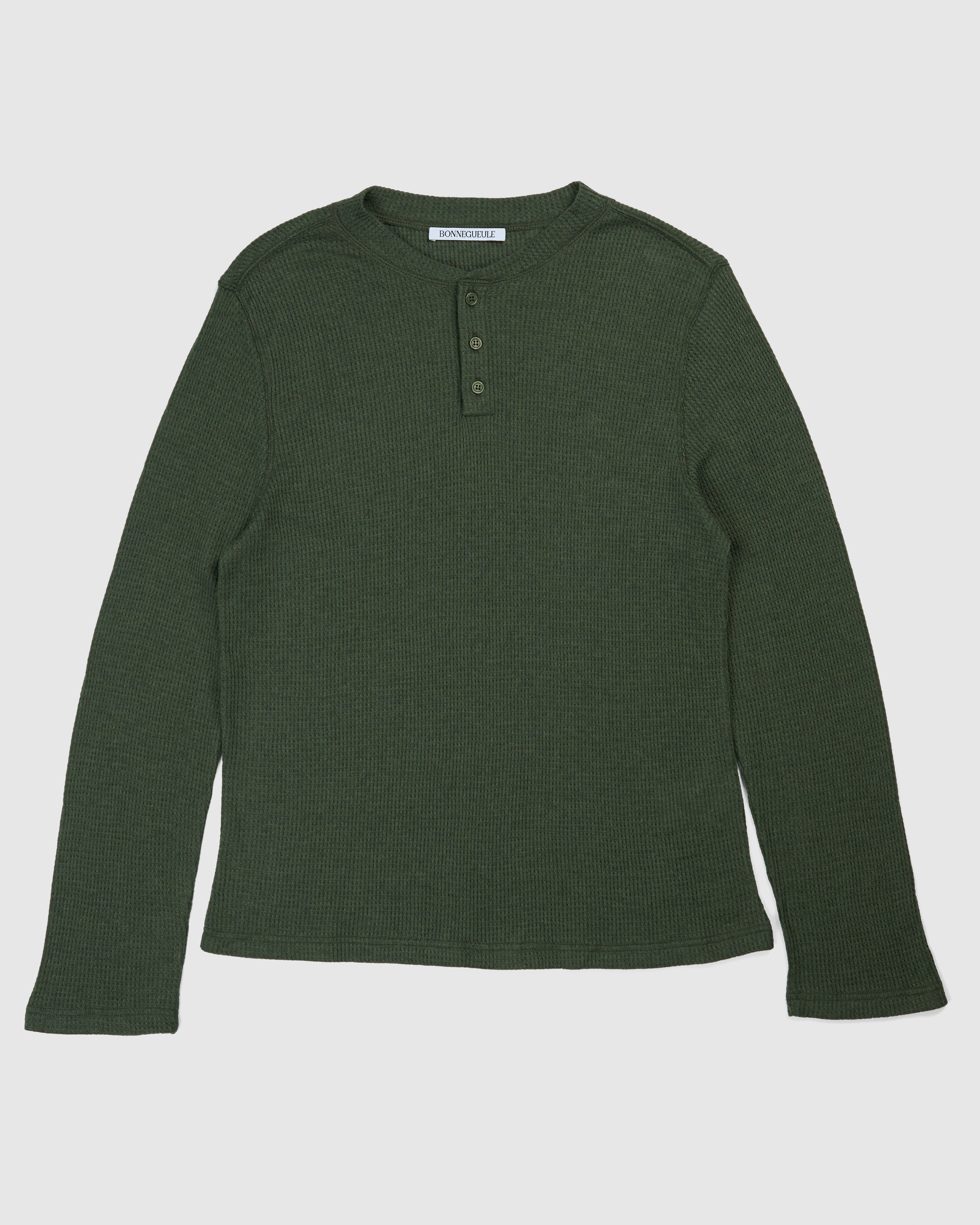 Boston henley in khaki