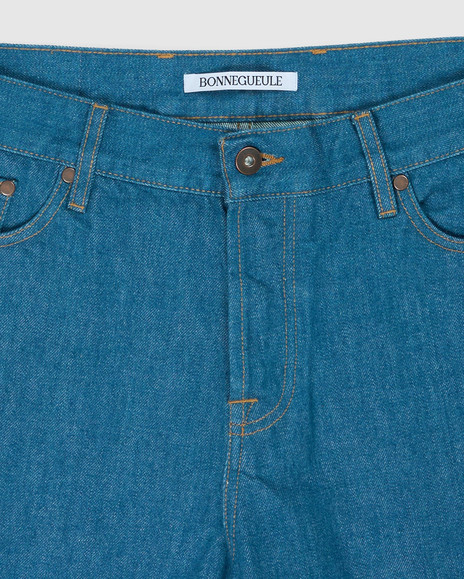 Renji jeans in greencast denim