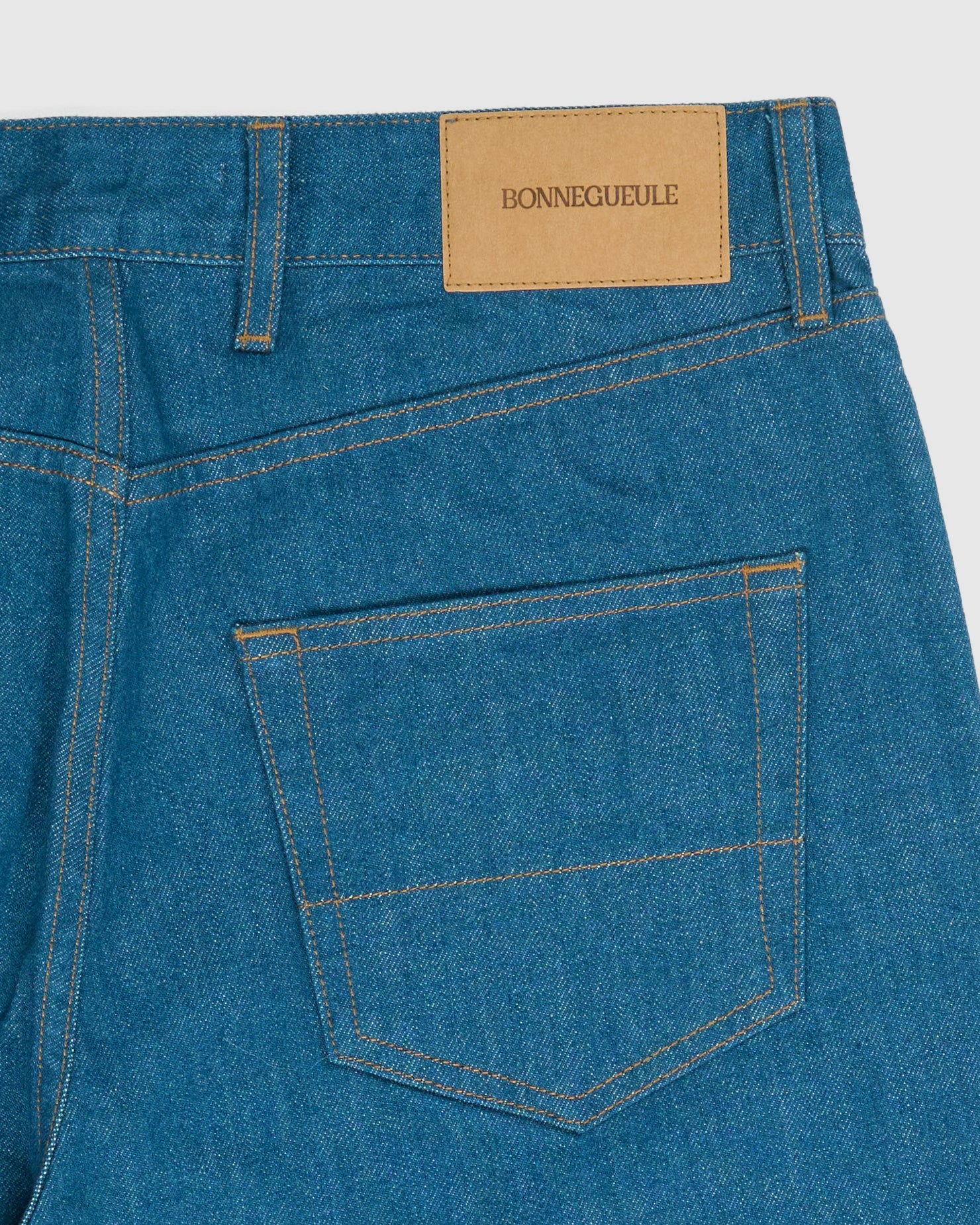 Renji jeans in greencast denim