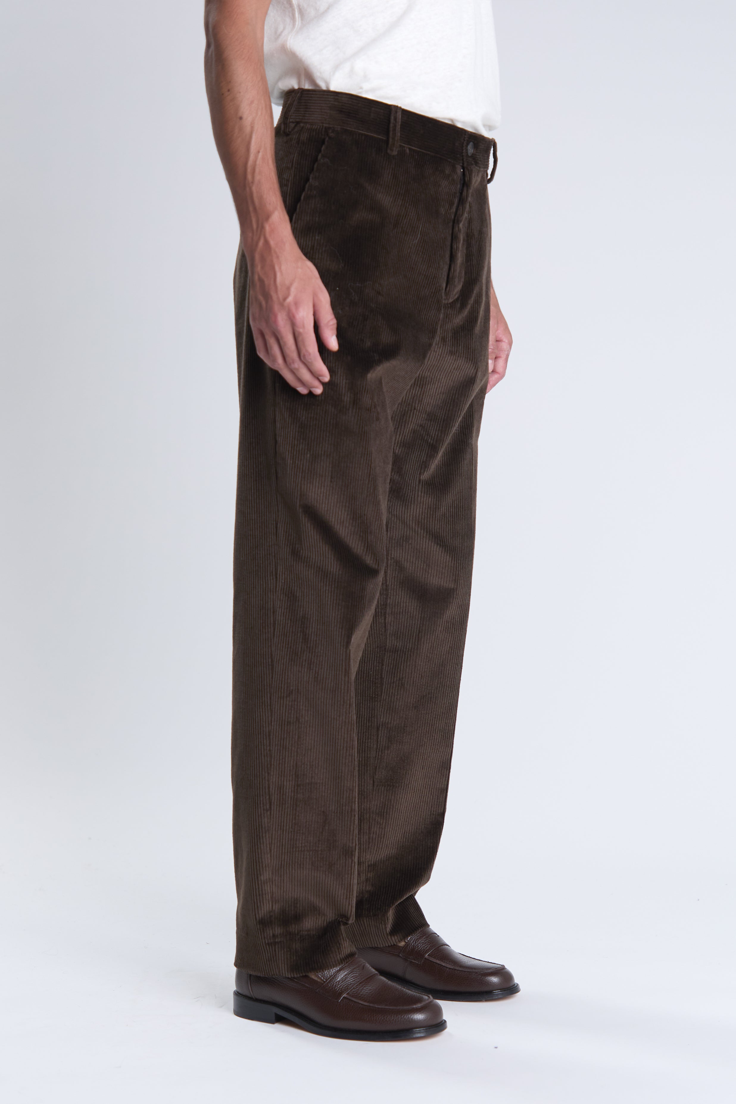 Pantalon Belleville marron