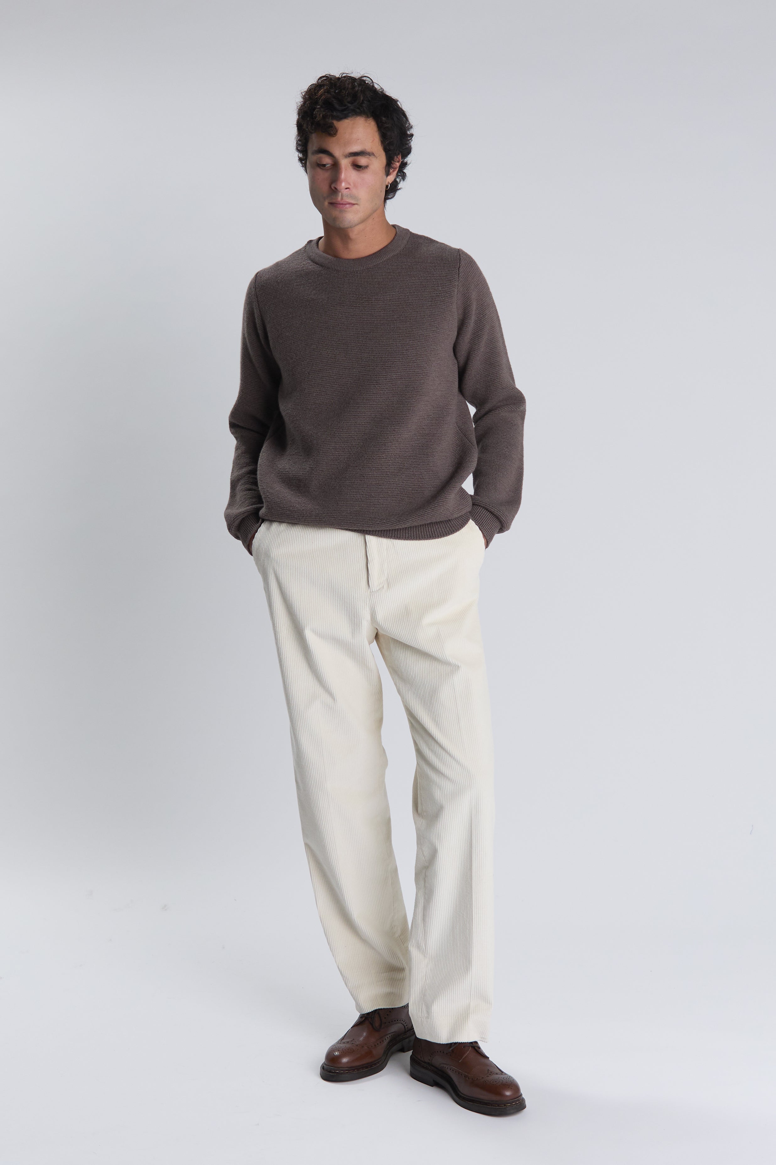 Pantalon Belleville écru