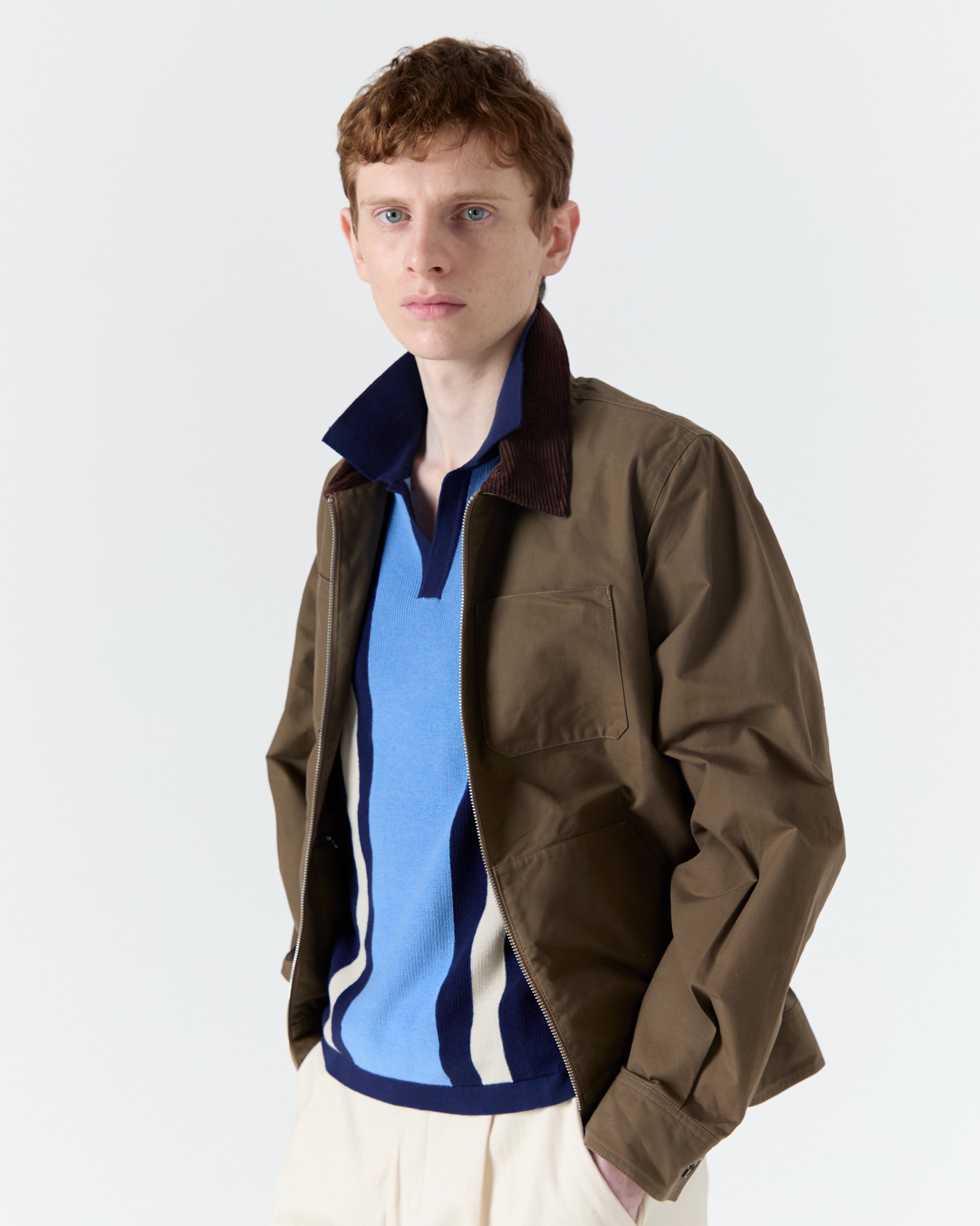 Polo Numana marine à rayures