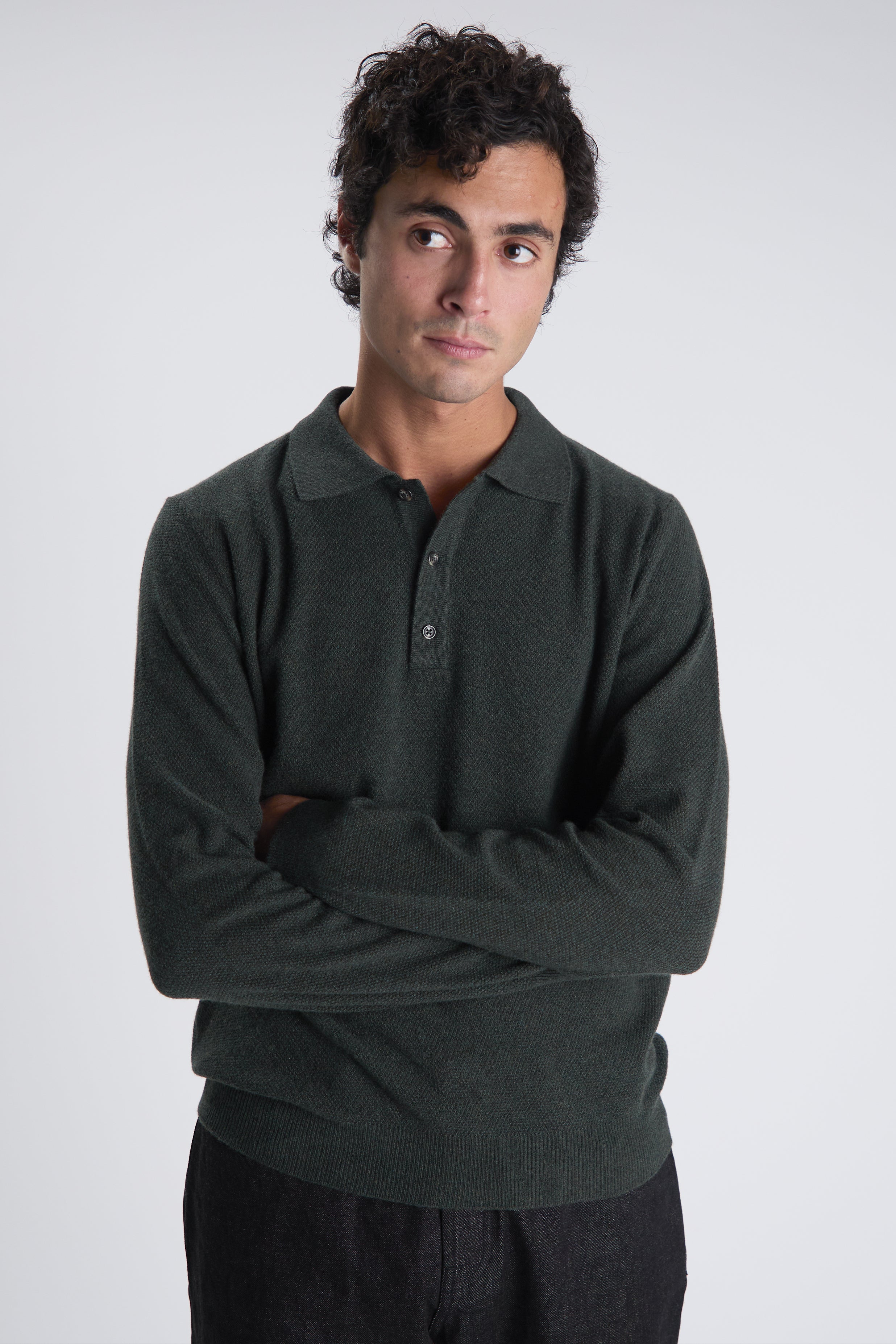 Pull Padova vert loden