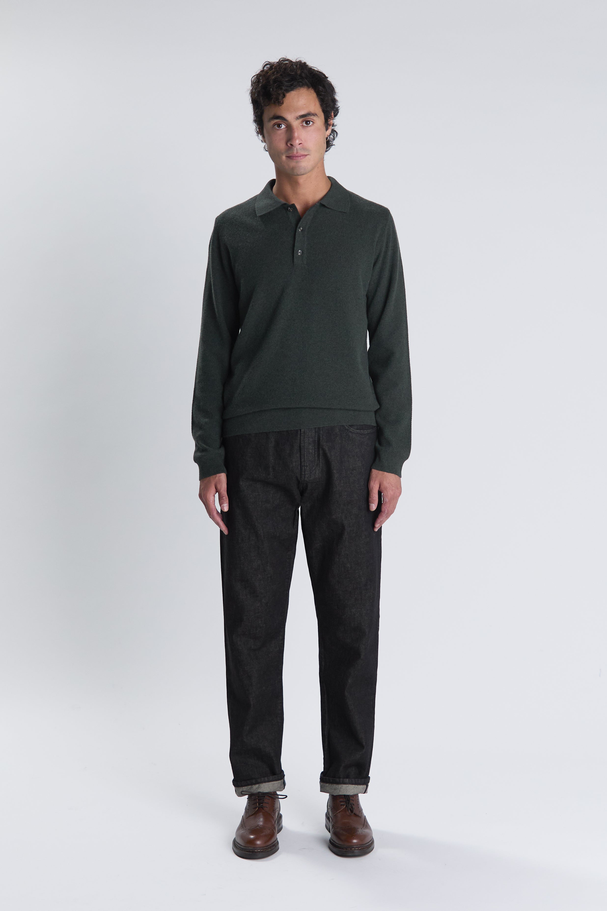 Padova sweater in loden green