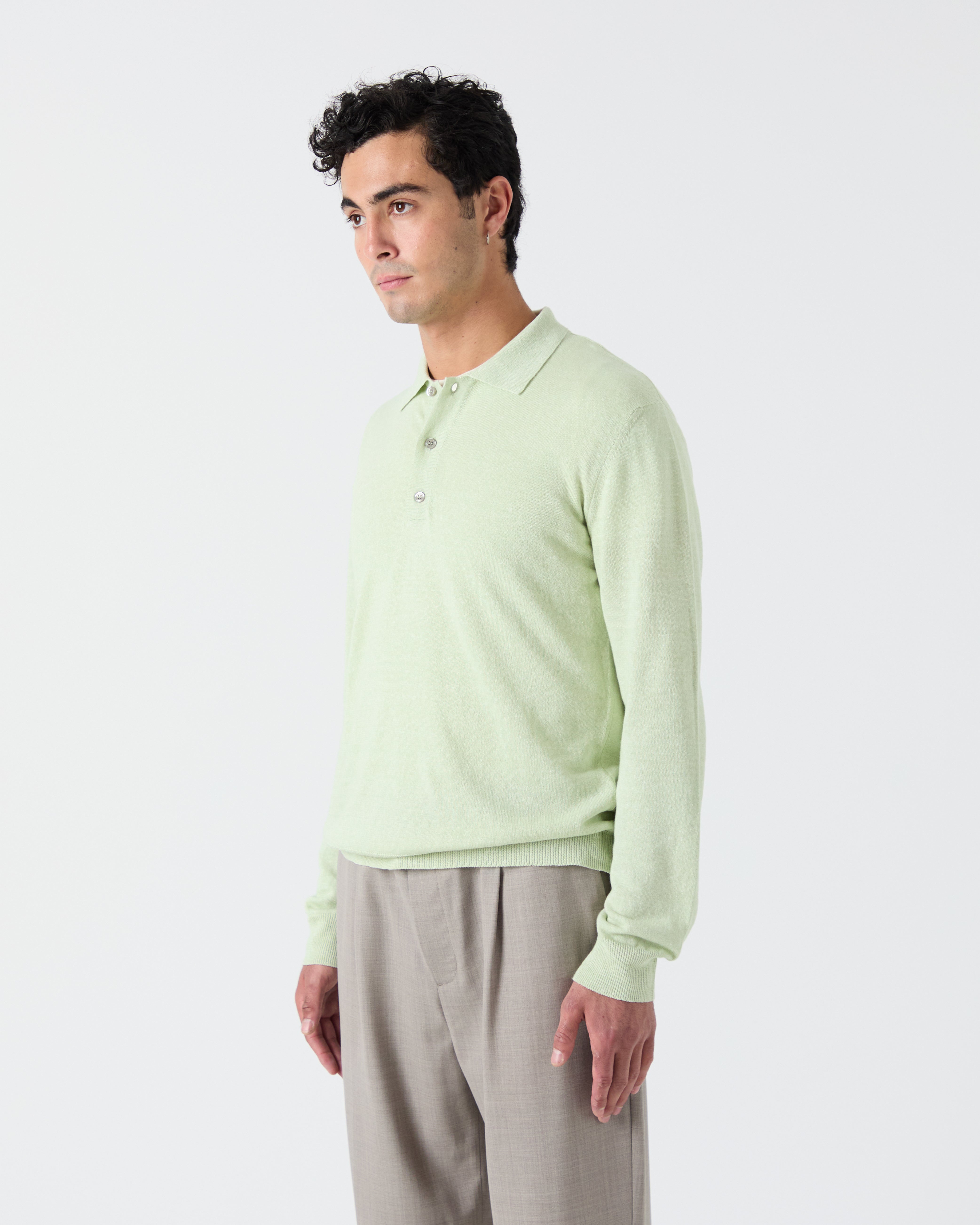 Pull Padova vert pastel