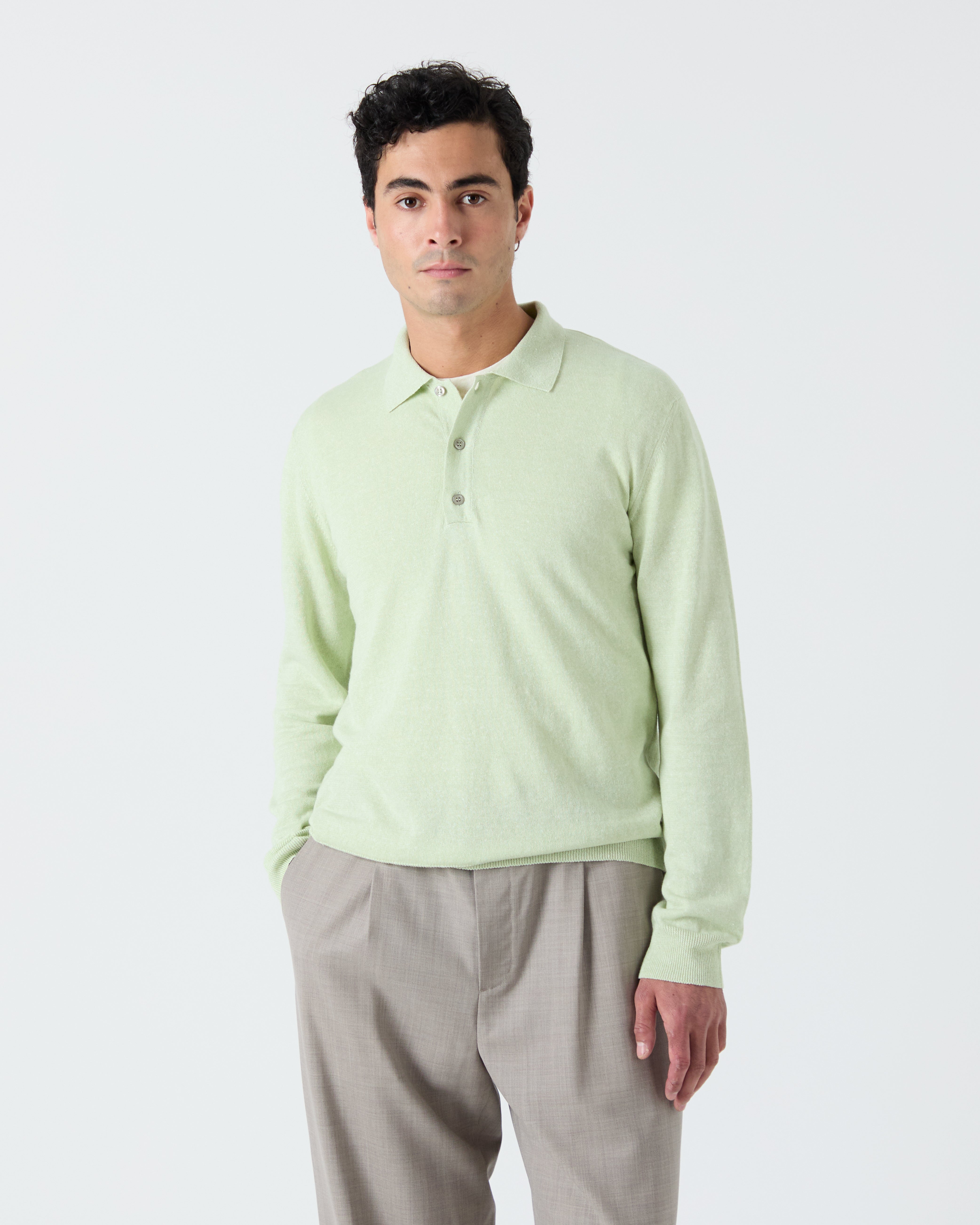 Pull Padova vert pastel