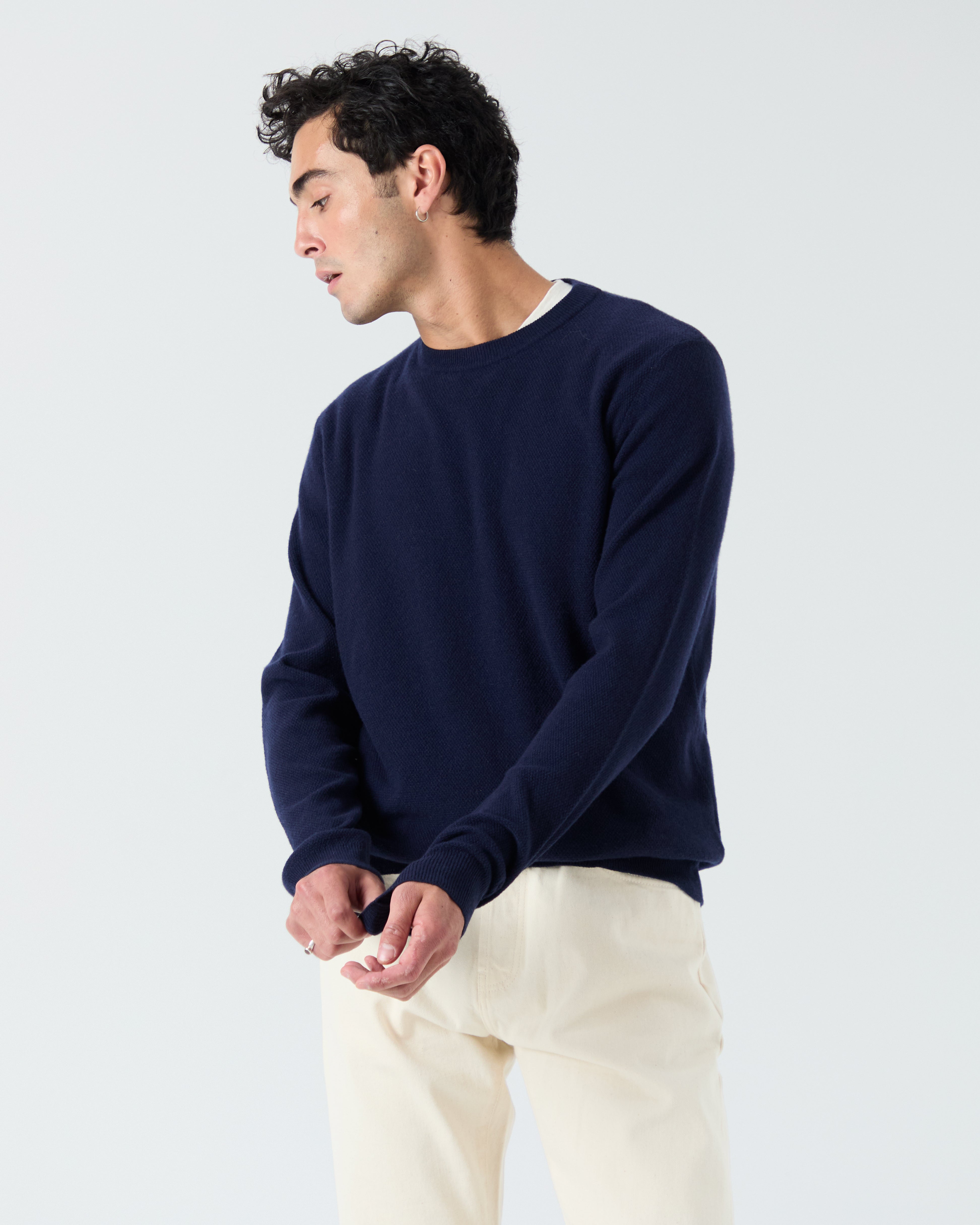Veneto sweater in navy
