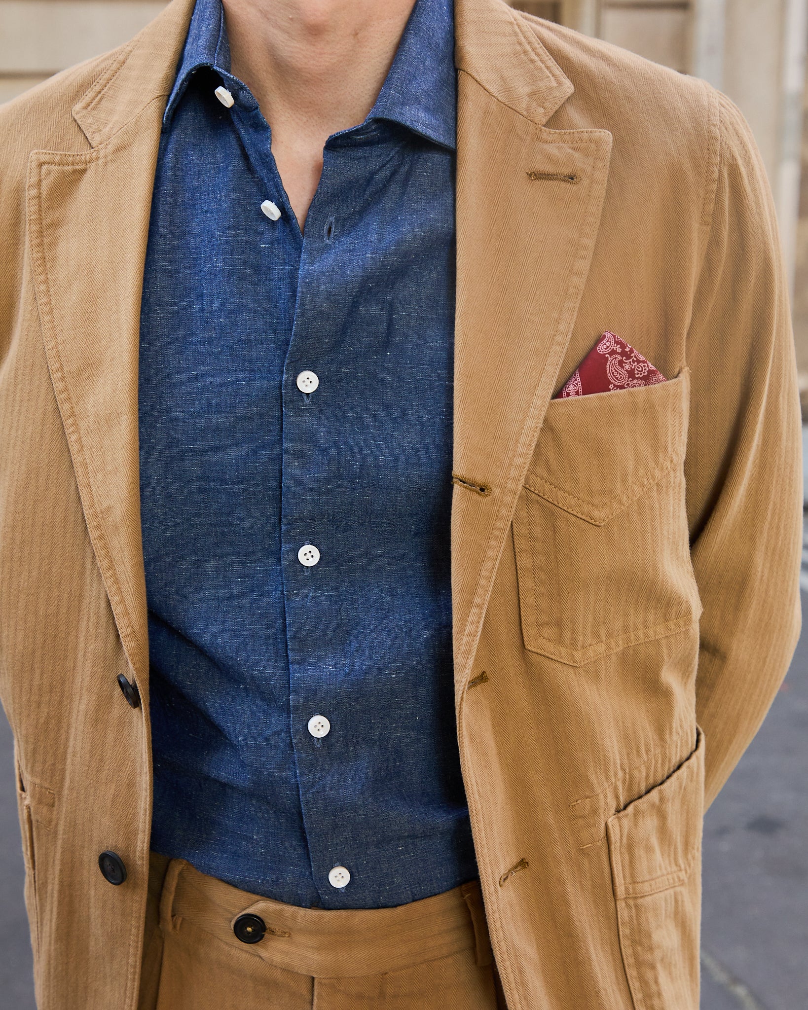 Veste Sorrente sable