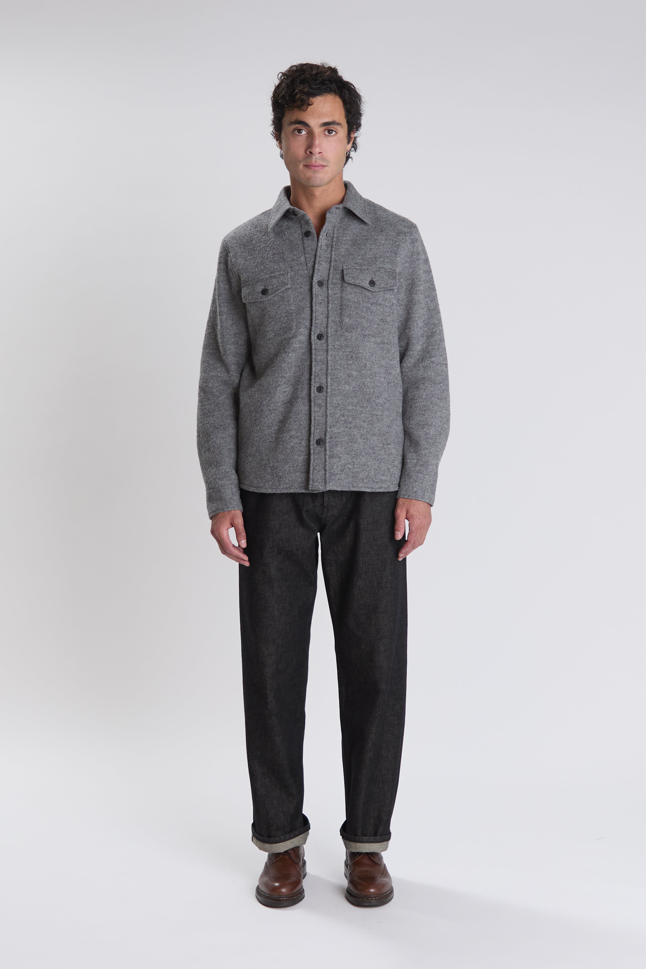 Surchemise Milo gris