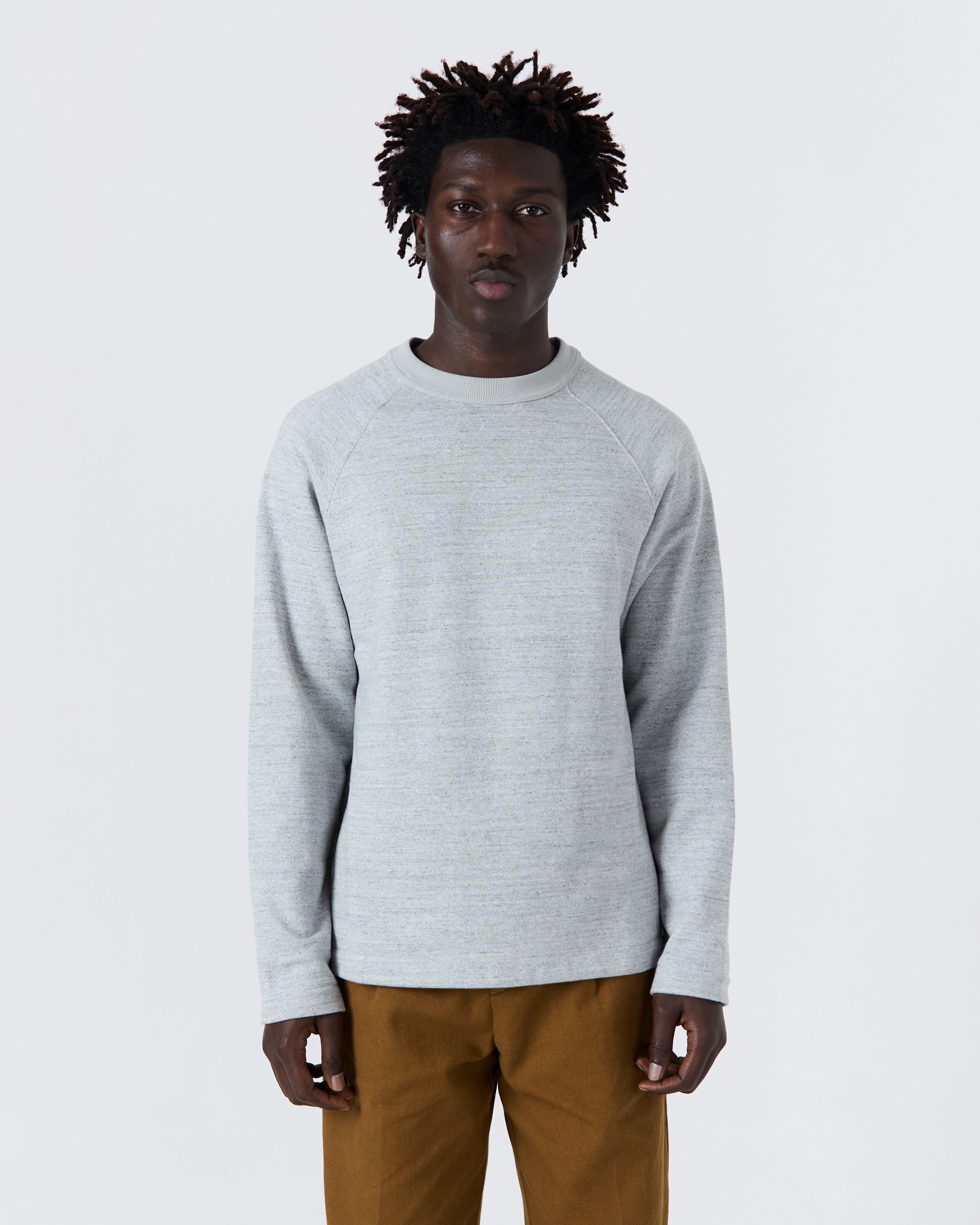 Sweatshirt Lowell gris chiné