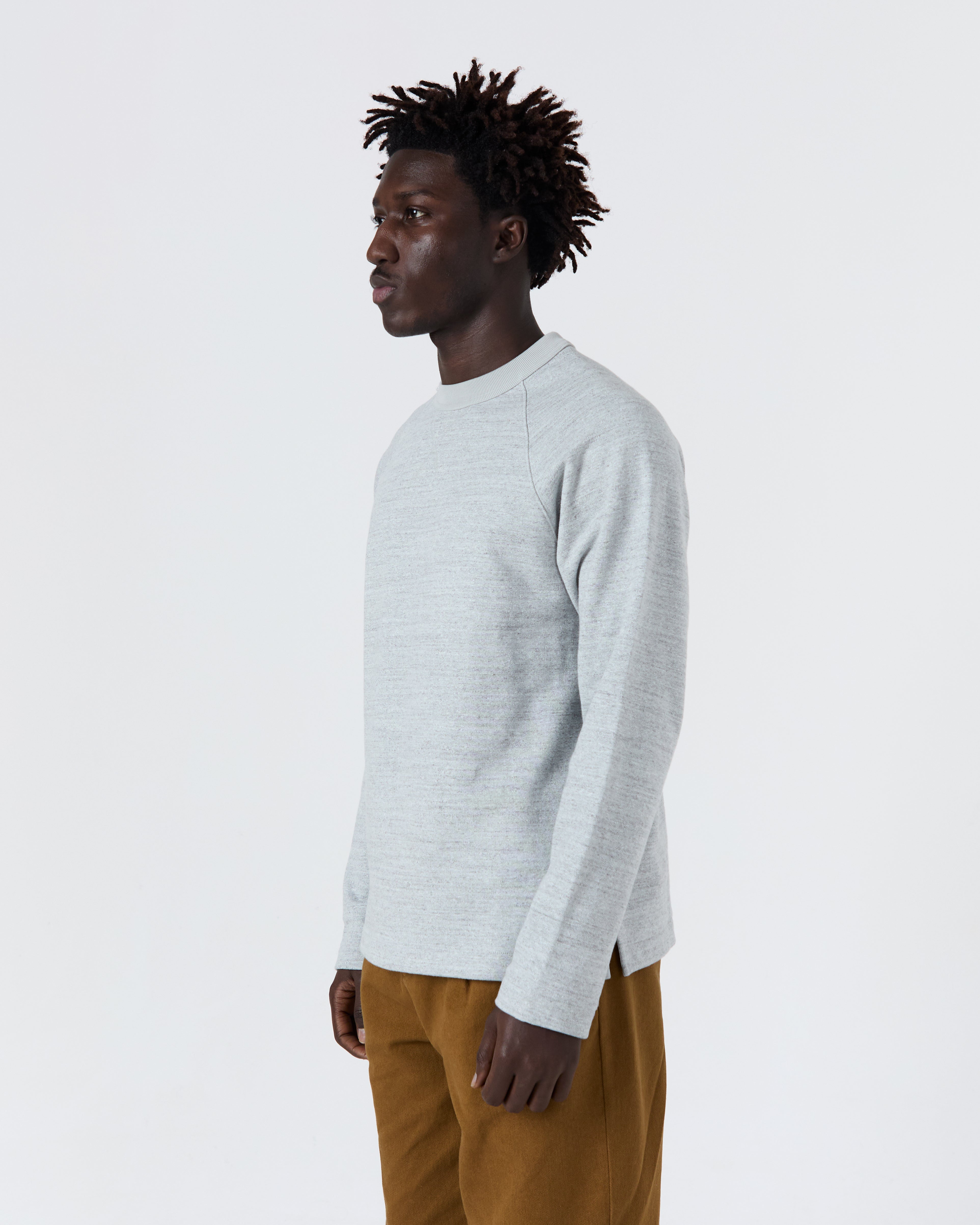 Sweatshirt Lowell gris chiné