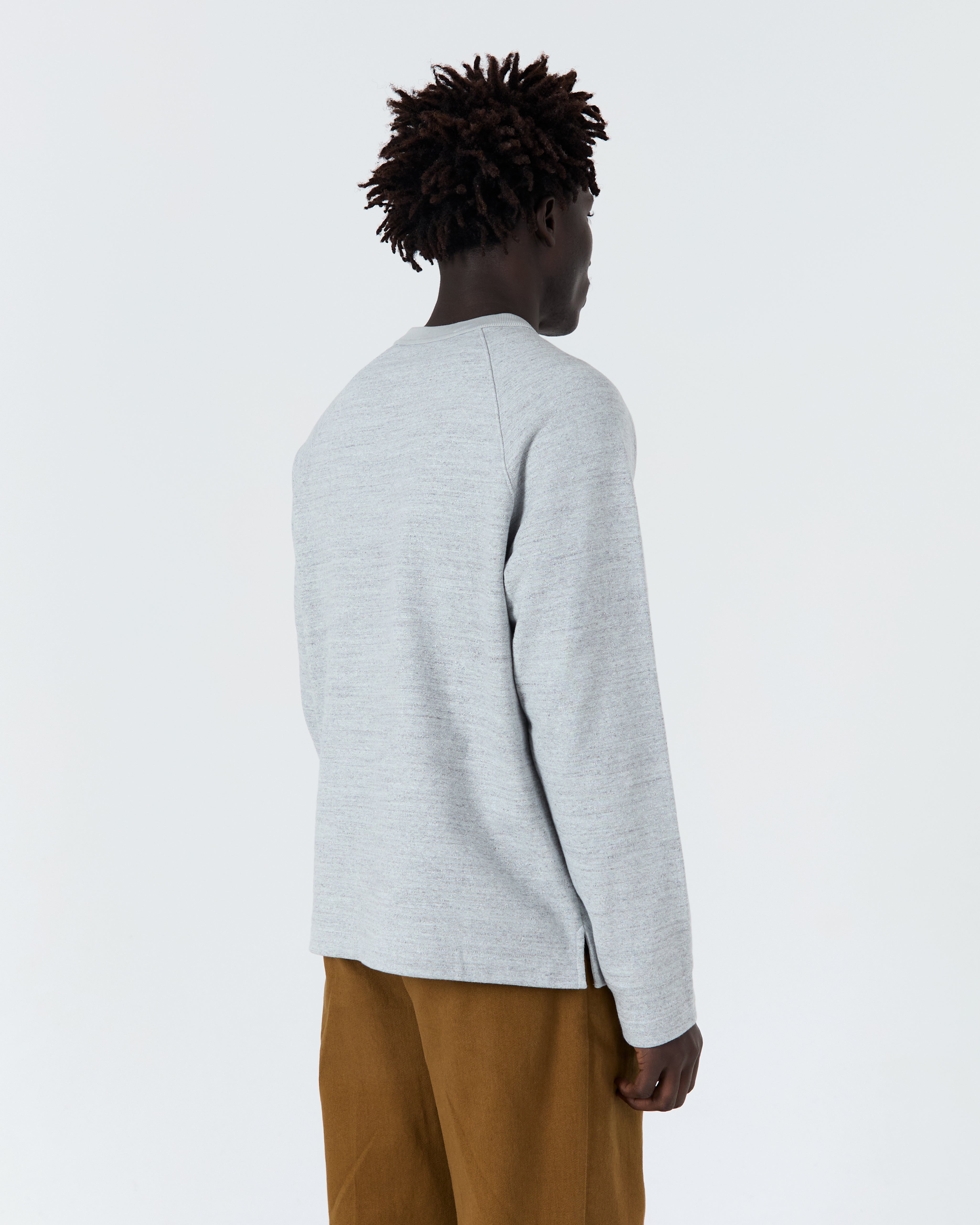 Sweatshirt Lowell gris chiné