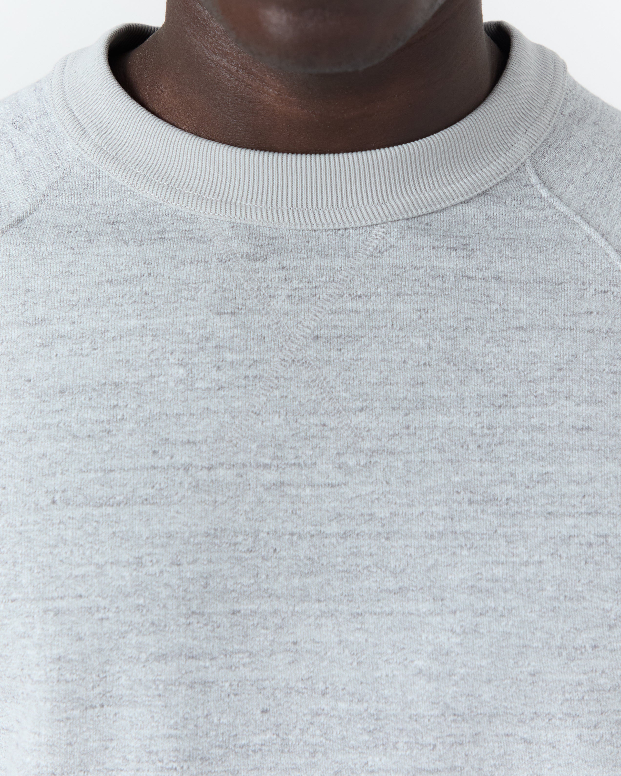 Sweatshirt Lowell gris chiné