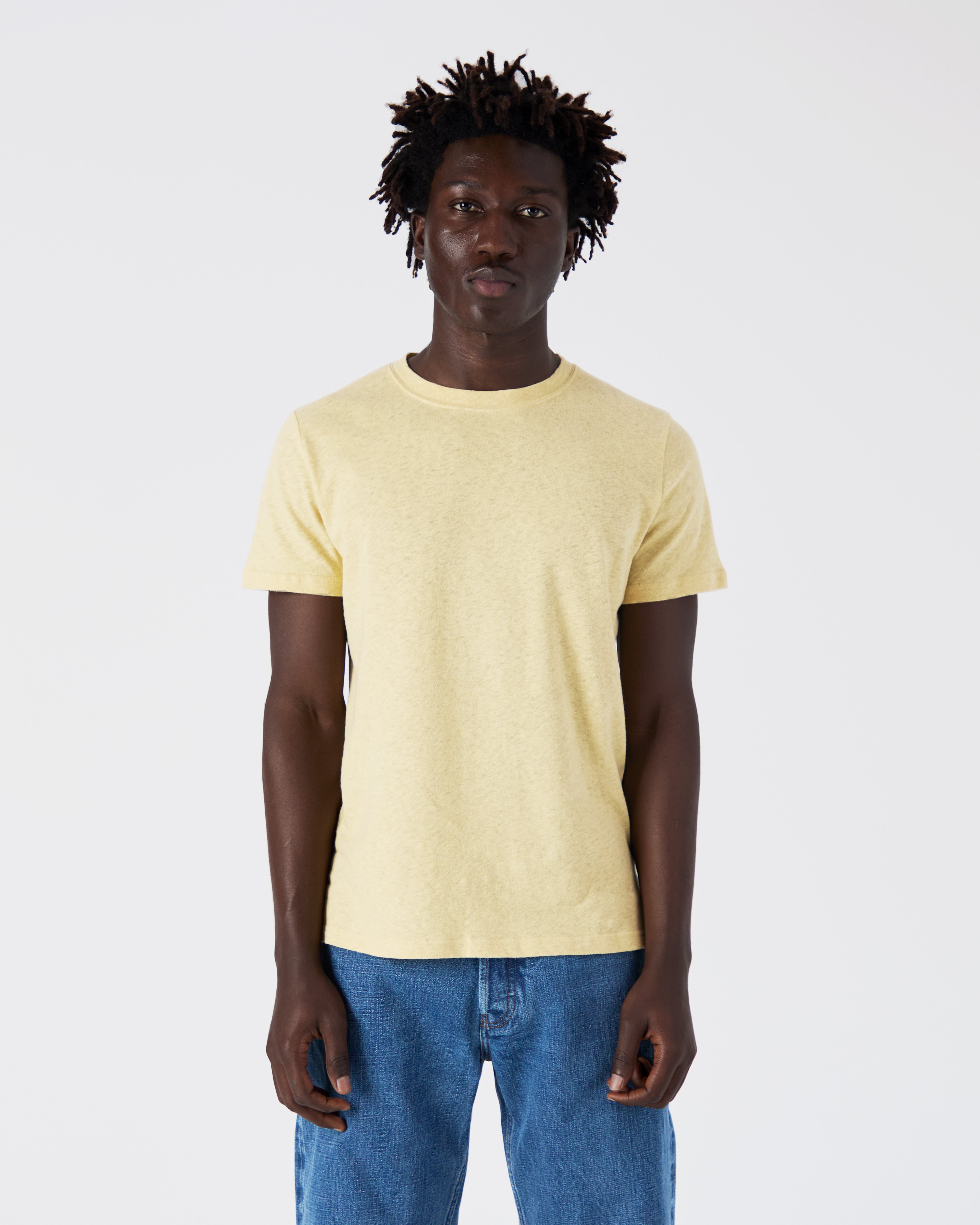 T-shirt Miami jaune pâle