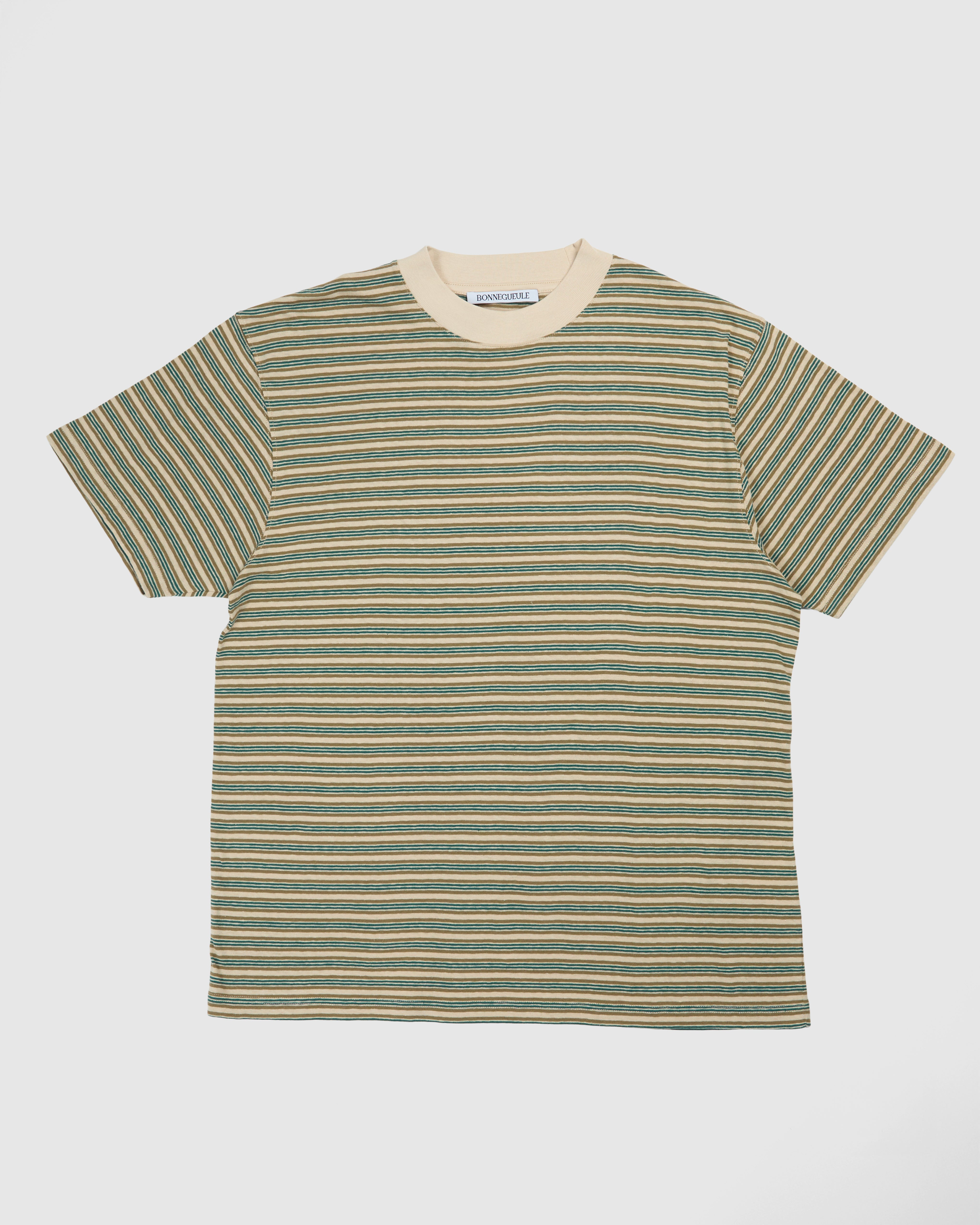 T-shirt Oregon kaki rayé