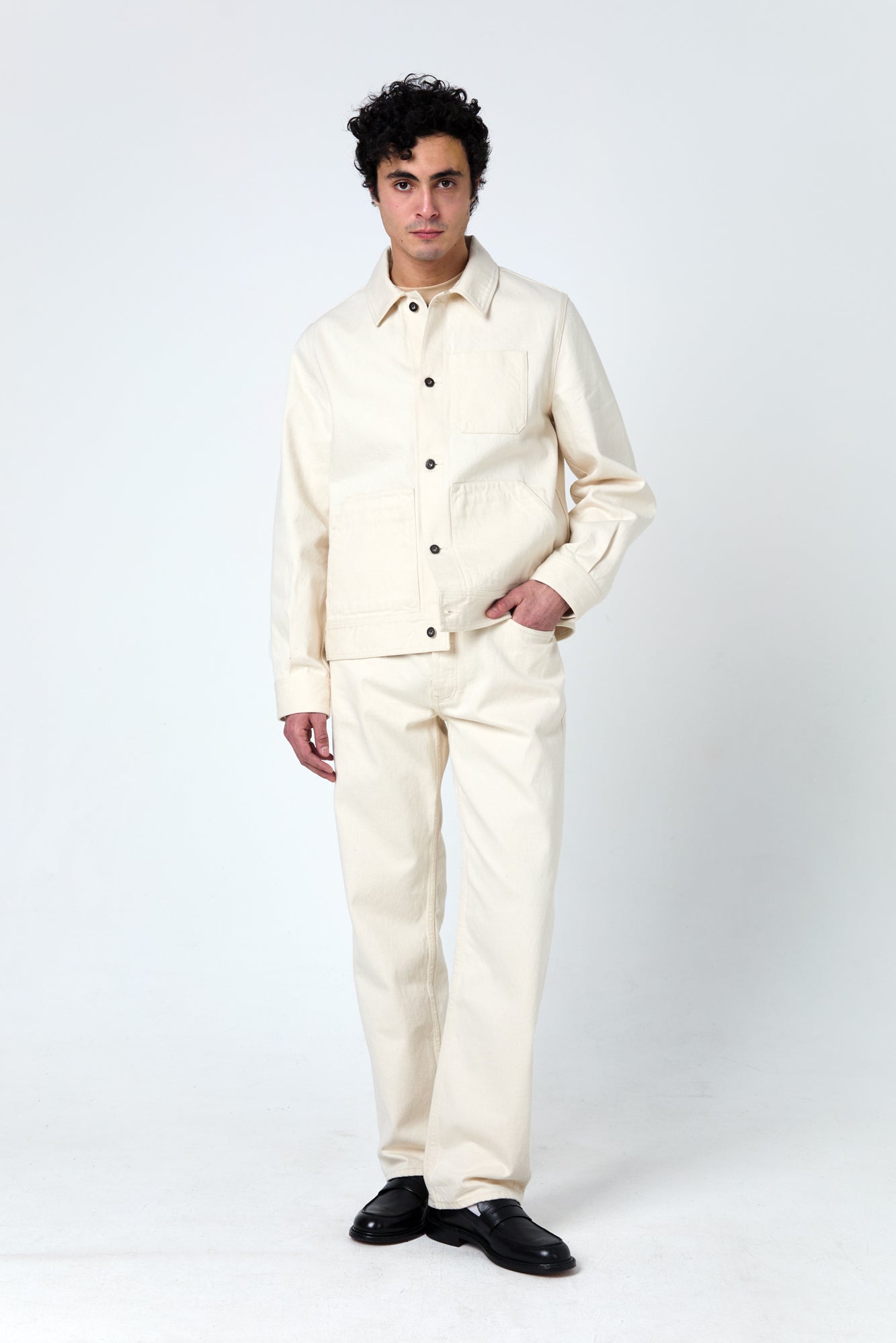 Veste Bergame écru