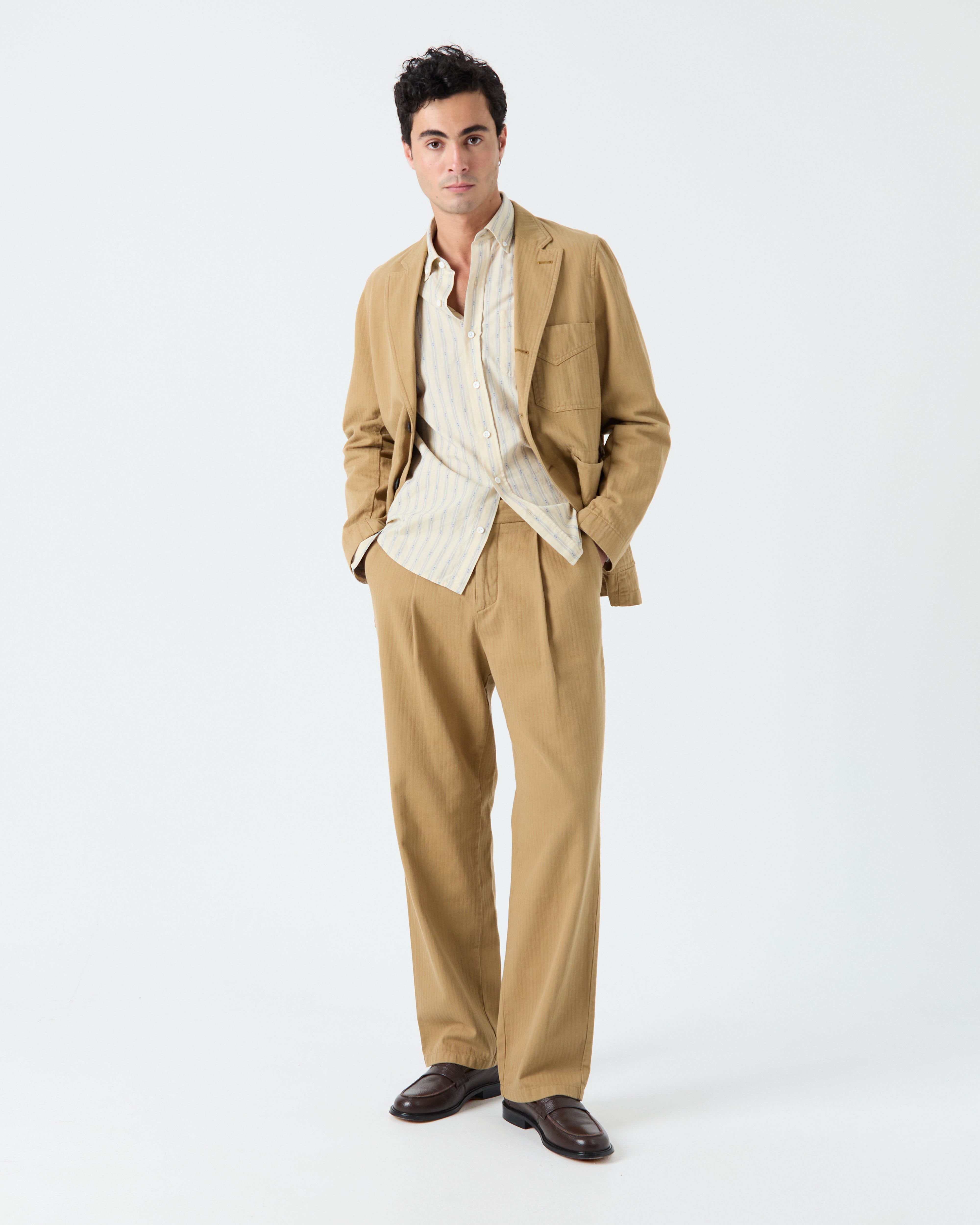 Veste Sorrente sable