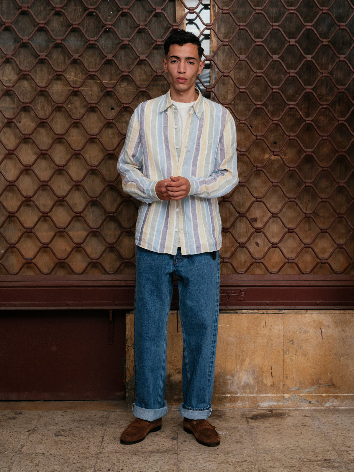 Chemise Calvi multicolore