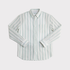 BLANC RAYURES VERTES