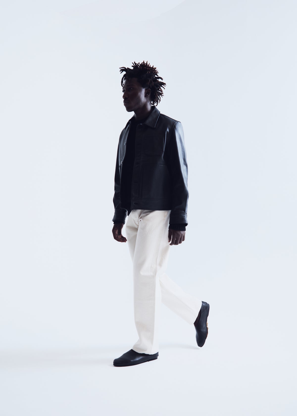 Veste Dillon Cuir Noir