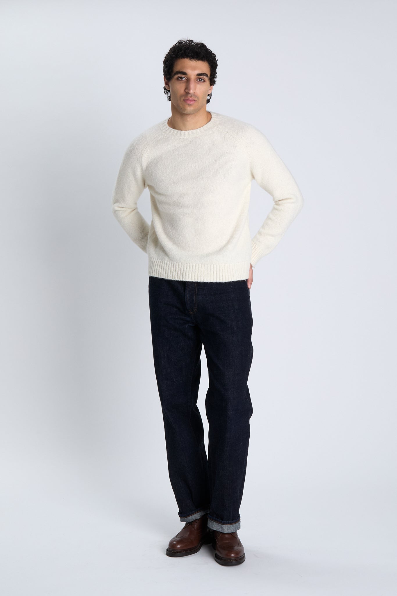 John sweater in ecru