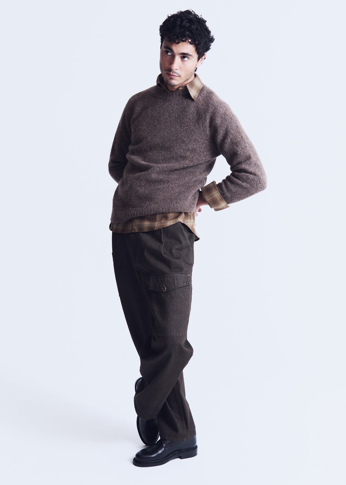 Chemise Calvi marron